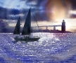 Sails at Sunset
