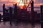 Sunset Shrimp Boat