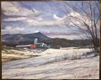 Snow Field at Masanutten Farm